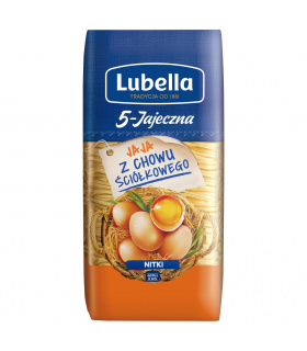 Lubella 5-Jajeczna Makaron nitki 250 g