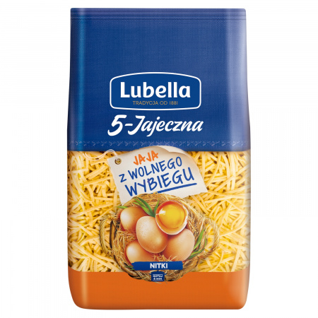 Lubella 5-Jajeczna Makaron nitki 400 g