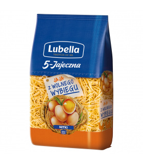 Lubella 5-Jajeczna Makaron nitki 400 g