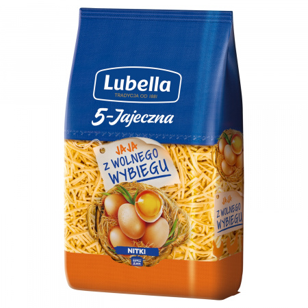 Lubella 5-Jajeczna Makaron nitki 400 g