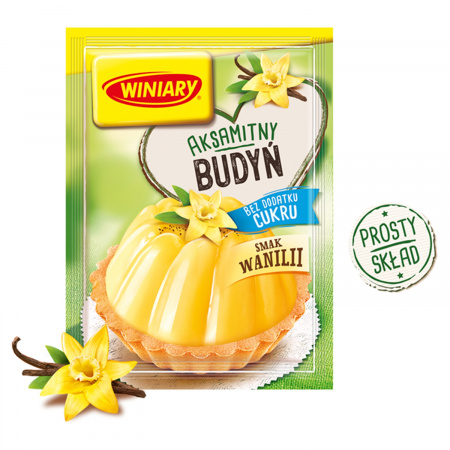 Winiary Budyń bez dodatku cukru smak wanilii 35 g