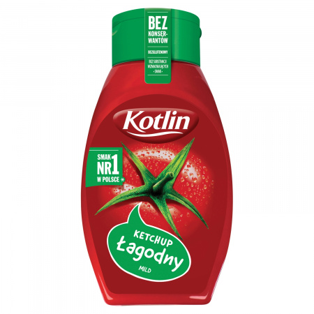 Kotlin Ketchup łagodny 450 g