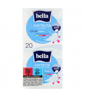 Bella Perfecta Ultra Blue Extra Soft Podpaski higieniczne 20 sztuk