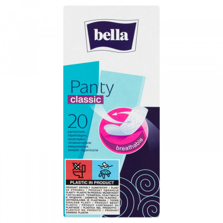 Bella Panty Classic Wkładki higieniczne 20 sztuk