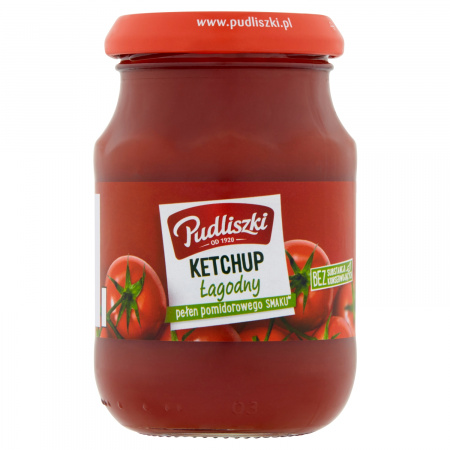 Pudliszki Ketchup łagodny 205 g