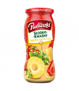 Pudliszki Sos do ryżu słodko-kwaśny łagodny 500 g