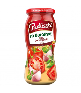 Pudliszki Sos do spaghetti po bolońsku 500 g