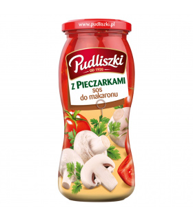 Pudliszki Sos do makaronu z pieczarkami 500 g