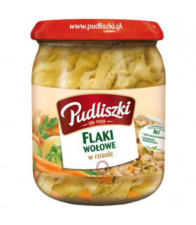 Pudliszki Flaki wołowe w rosole 500 g