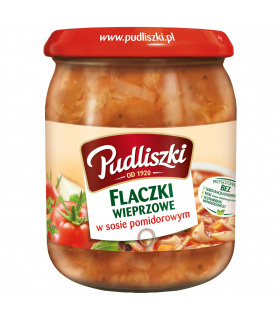 Pudliszki Flaczki wieprzowe w sosie pomidorowym 500 g