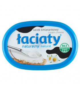 Łaciaty Serek śmietankowy naturalny 135 g