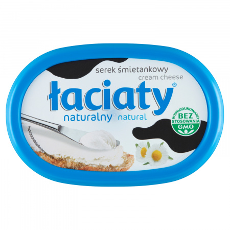 Łaciaty Serek śmietankowy naturalny 135 g