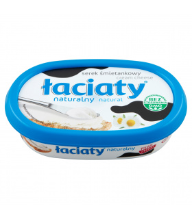 Łaciaty Serek śmietankowy naturalny 135 g