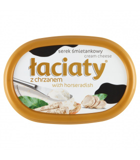 Łaciaty Serek śmietankowy z chrzanem 135 g