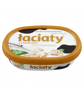 Łaciaty Serek śmietankowy z chrzanem 135 g