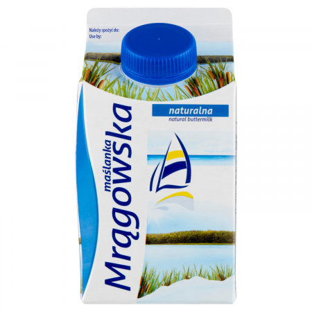 Mlekpol Maślanka Mrągowska naturalna 500 ml