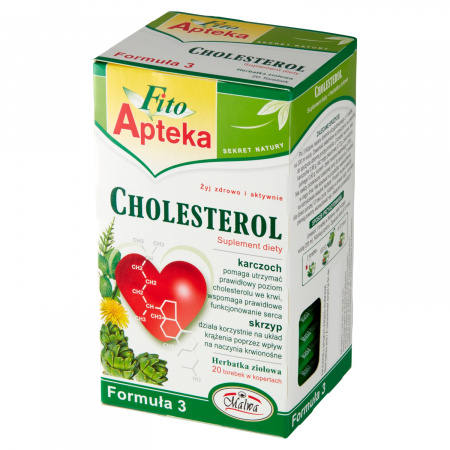 Fito Apteka Suplement diety herbatka ziołowa cholesterol 40 g (20 x 2 g)