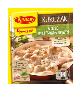 Winiary Pomysł na... Kurczak w sosie śmietanowo-ziołowym 30 g