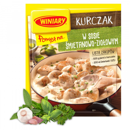 Winiary Pomysł na... Kurczak w sosie śmietanowo-ziołowym 30 g