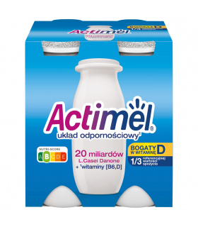 Actimel Mleko fermentowane o smaku klasycznym 400 g (4 x 100 g)