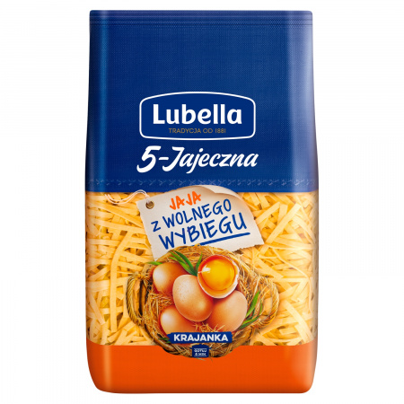 Lubella 5-Jajeczna Makaron krajanka 400 g