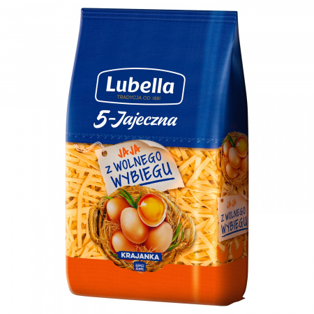 Lubella 5-Jajeczna Makaron krajanka 400 g