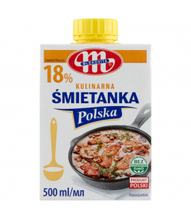 Mlekovita Śmietanka Polska kulinarna 18 % 500 ml