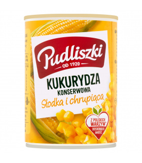 Pudliszki Kukurydza konserwowa 400 g