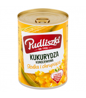 Pudliszki Kukurydza konserwowa 400 g