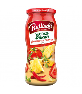 Pudliszki Sos do ryżu słodko-kwaśny pikantny 500 g