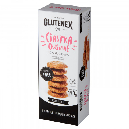 Glutenex Ciastka owsiane 140 g