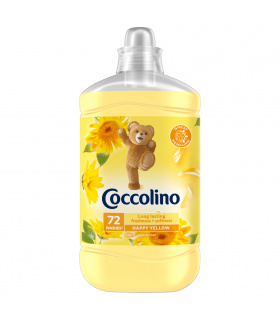 Coccolino Happy Yellow Płyn do płukania tkanin koncentrat 1800 ml (72 prania)