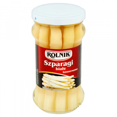 Rolnik Szparagi białe konserwowe 180 g