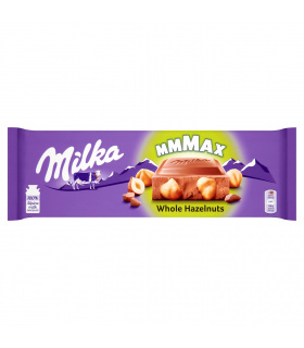 Milka Czekolada mleczna z całymi orzechami laskowymi 270 g