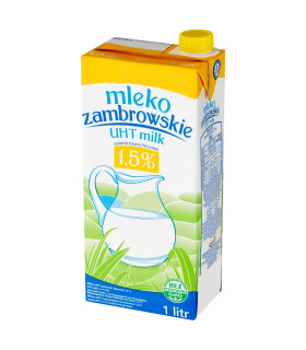 Mleko zambrowskie UHT 1,5 % 1 l