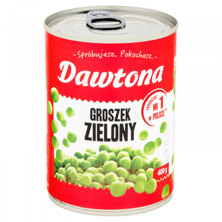 Dawtona Groszek zielony 400 g