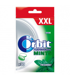 Orbit Professional Mints Freshmint XXL Miętusy bez cukru 30 g (30 miętusów)