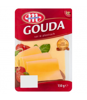 Mlekovita Ser Gouda w plastrach 150 g