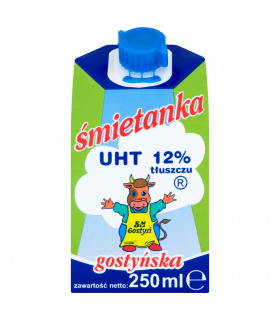 SM Gostyń Śmietanka gostyńska 12% 250 ml