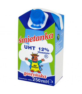 SM Gostyń Śmietanka gostyńska 12% 250 ml