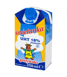 SM Gostyń Śmietanka gostyńska 18% 250 ml