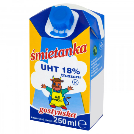 SM Gostyń Śmietanka gostyńska 18% 250 ml