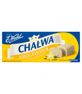 E. Wedel Chałwa królewska o smaku waniliowym 250 g