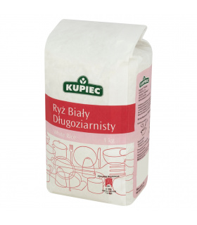 Kupiec Ryż biały długoziarnisty 1 kg