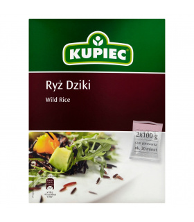 Kupiec Ryż dziki 200 g (2 torebki)