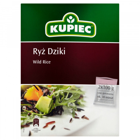 Kupiec Ryż dziki 200 g (2 torebki)