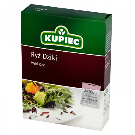 Kupiec Ryż dziki 200 g (2 torebki)