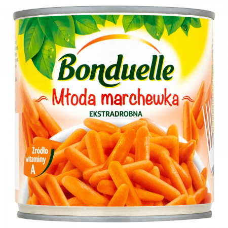 Bonduelle Młoda marchewka ekstradrobna 400 g