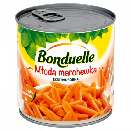 Bonduelle Młoda marchewka ekstradrobna 400 g