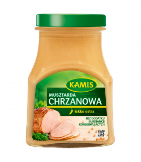 Kamis Musztarda chrzanowa 185 g